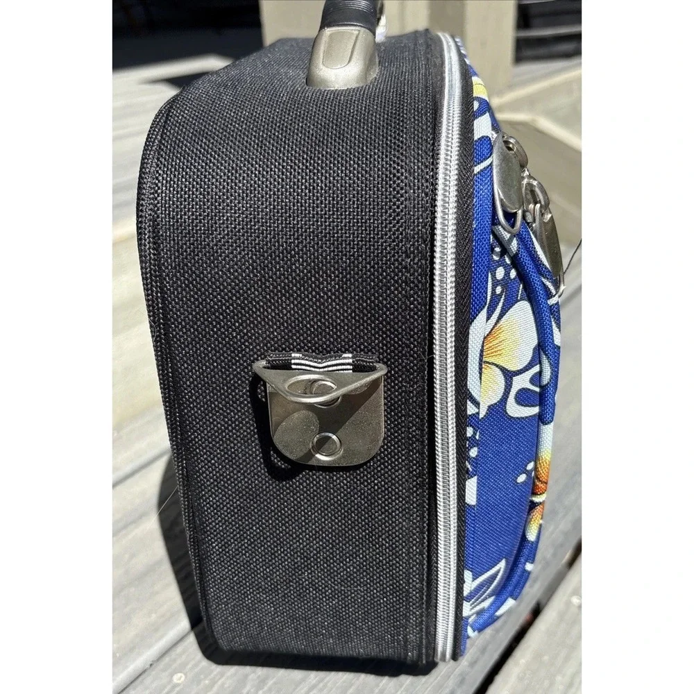 Hawaiian Travel Case Suitcase Suit Case Summer Bag Hibiscus Flower Vacation